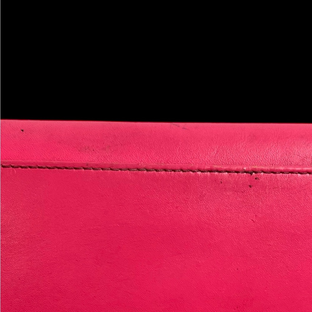 Coach Pink Bifold Leather Long Wallet (A365) - Picture 11 of 11